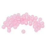 Бусины стекло ⌀8 мм, кракле, 46 шт, Astra&Craft, SY 47 розовый, 1301138