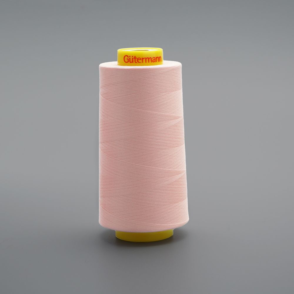 Нитка особо тонкая Gutermann Mara №150 (150/2), 5000 м, 713961, цв. 659 розовый персик, 1 катушка