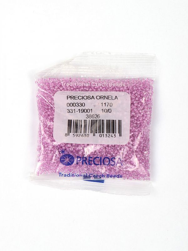 Бисер Preciosa 10/0 (2.3 мм), 50 г, CTC цв. 38626/331-19001