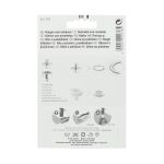 Люверсы металл ⌀_8.0 мм (внутр.) с инструментом для установки, черный, Prym, 24 шт