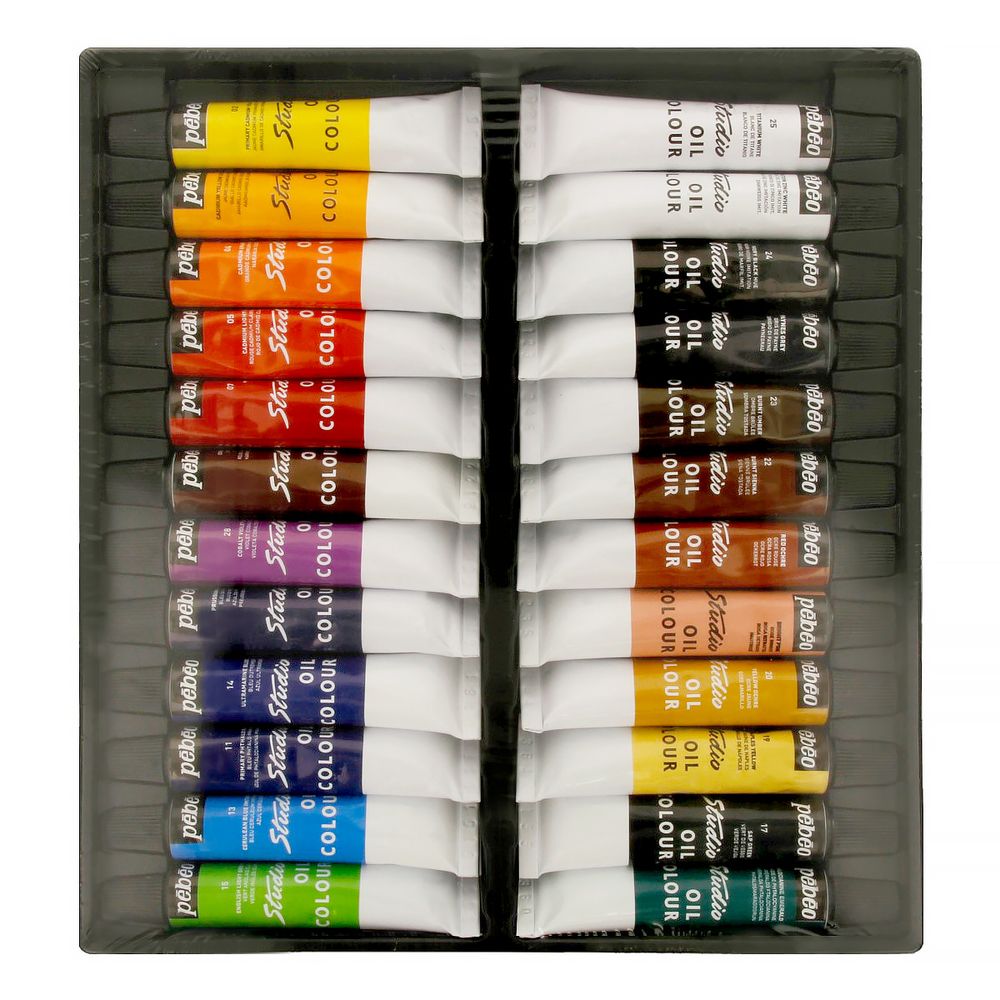 Краска масляная набор XL 24 цв. 12 мл, 668620, Pebeo