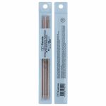 Спицы чулочные металл ⌀3.5 мм, 20 см, никель, Gamma MK5