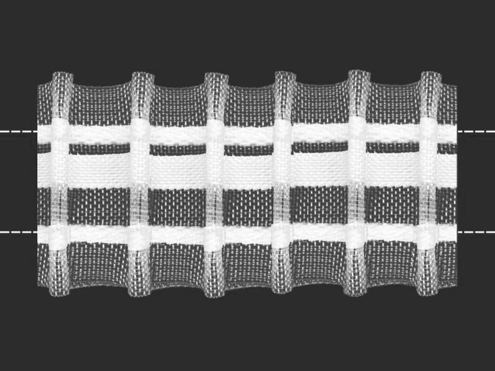 Лента шторная 40 мм / 50 метров, Беларусь, прозрачный, Gamma 0с797