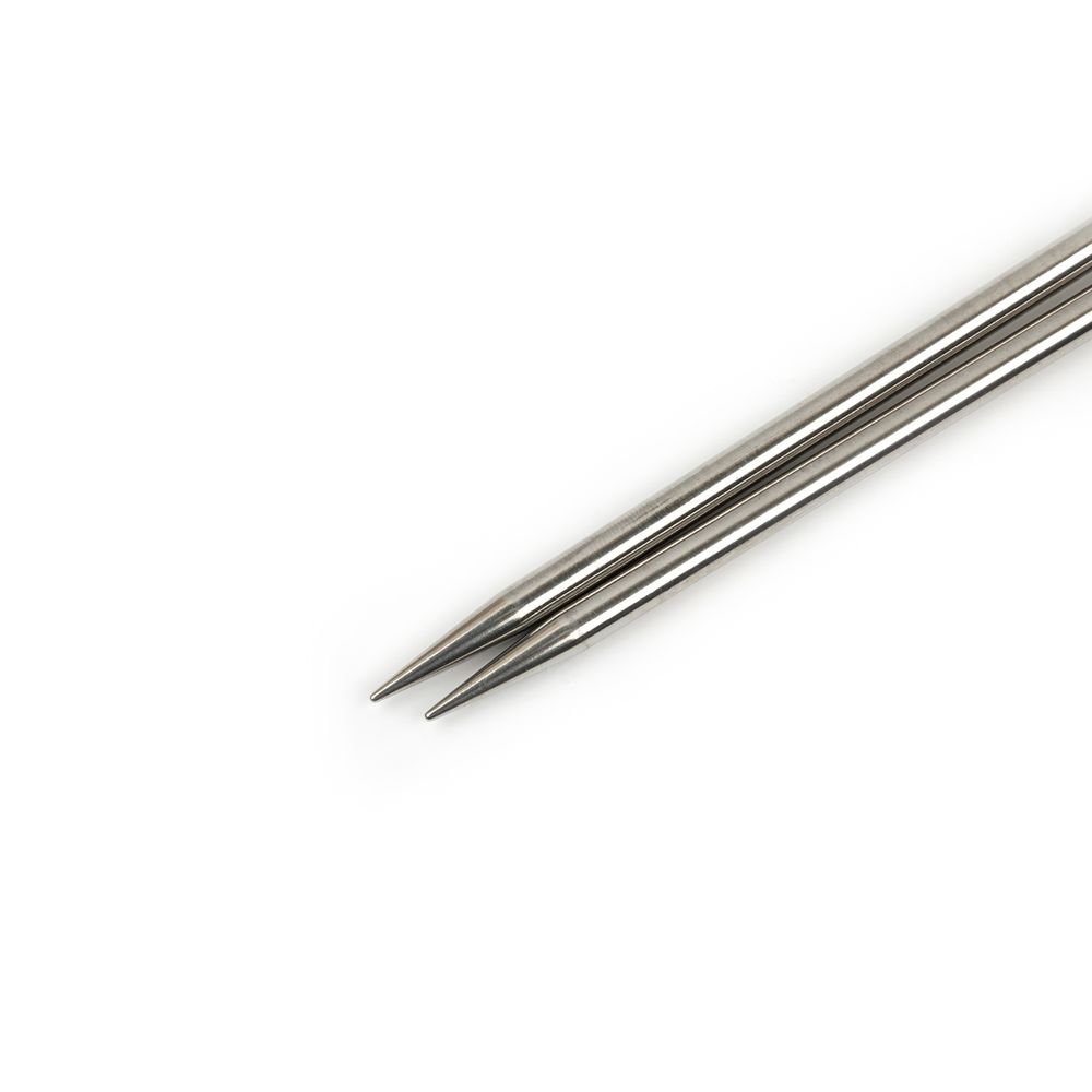 Спицы прямые ⌀5.0 мм, 35 см, Alpina SIL-02