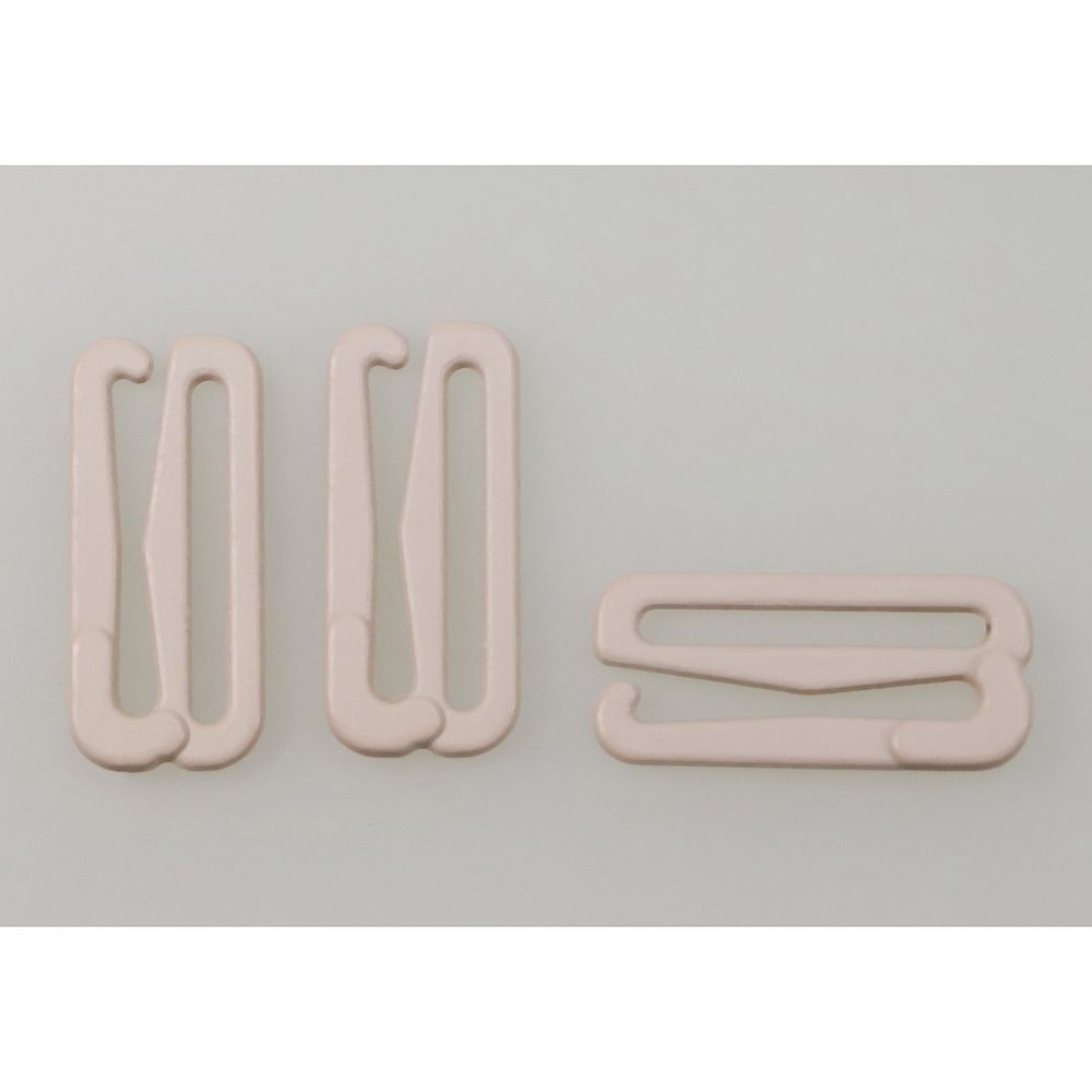 Крючки для бюстгальтера металл 20.0 мм, 168 серебристый пион, Arta, 50 шт