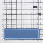 Термоаппликация прямоугольная, джинс, 145х45 мм (голубой (blue 1)), LA497, 2 шт