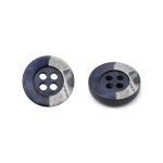 Пуговицы 4 прокола 24L=15 мм, пластик, col.D темно-синий, 36 шт, CN2818