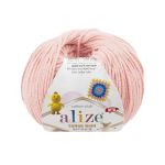 Пряжа Alize (Ализе) Cotton Gold Hobby New / уп.10 мот. по 50 г, 165 м, 393 светло-розовый