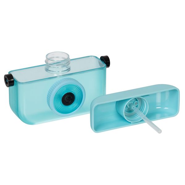 Бутылка пластиковая 400 мл, 16.8х6.4х12.3 см, №01 голубой, Lol&Pop LLP-010