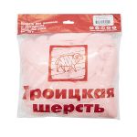 Шерсть для валяния Троицкая тонкая 1х100 г (до 23 мкр), 180 светлая бегония
