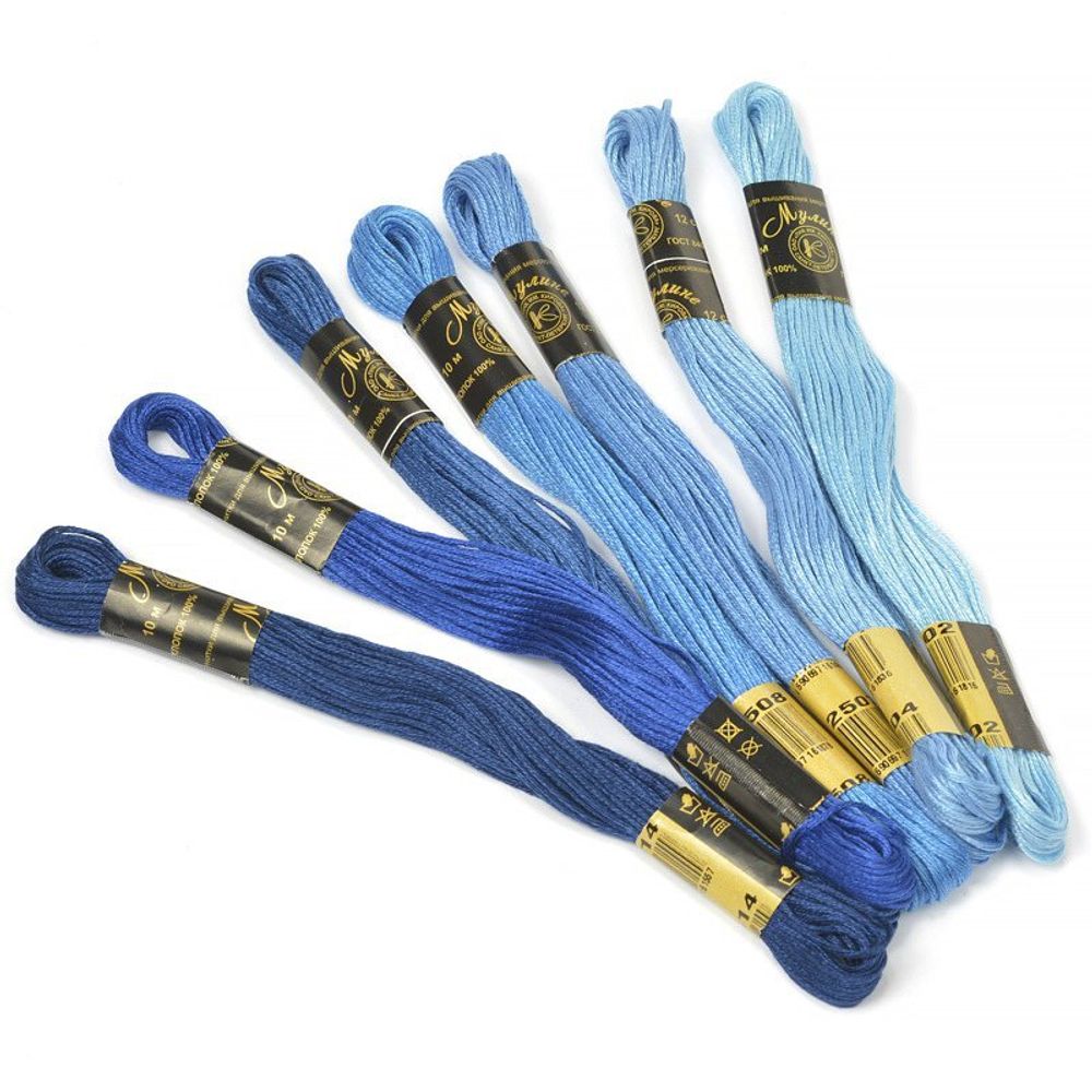 Мулине Ideal ТВ, 24 мотка по 8 метров, цв. 533