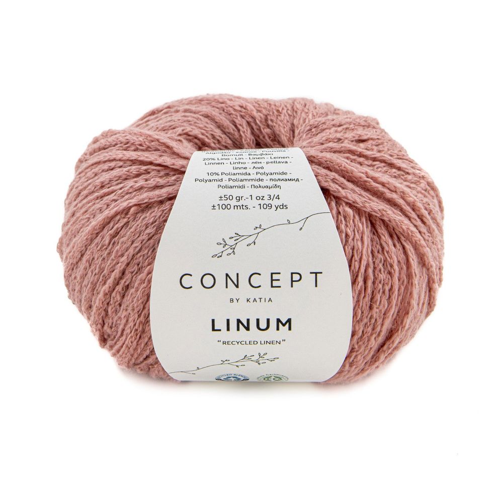 Пряжа Katia (Катя) Linum, 10х50 г, 100 м, цв.13
