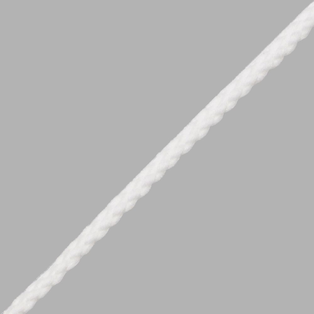 Шнур плетеный 4.0 мм / 30 метров, белый