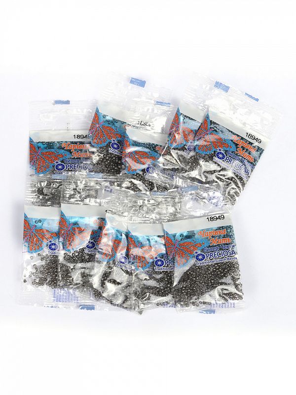 Бисер Preciosa 10/0 (2.3 мм), 50 г (10х5 г), цв. 18949