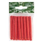 Кисти шторные 65.0 мм, декоративные, п/э, красный, уп.12 шт