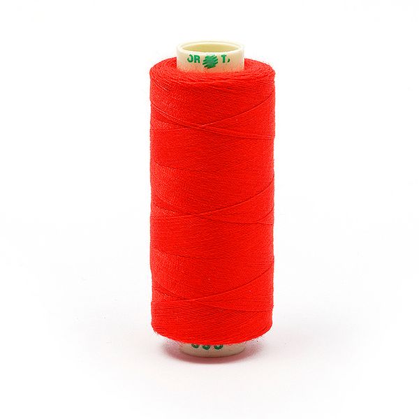 Нитки швейные бытовые Dor Tak 40/2, 366 м / 10 кат., 593 красный
