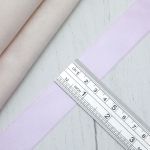 Лента атласная 1-сторонняя 25.0 мм / 22.86±1 метров, 163 бледно-лиловый, Globus