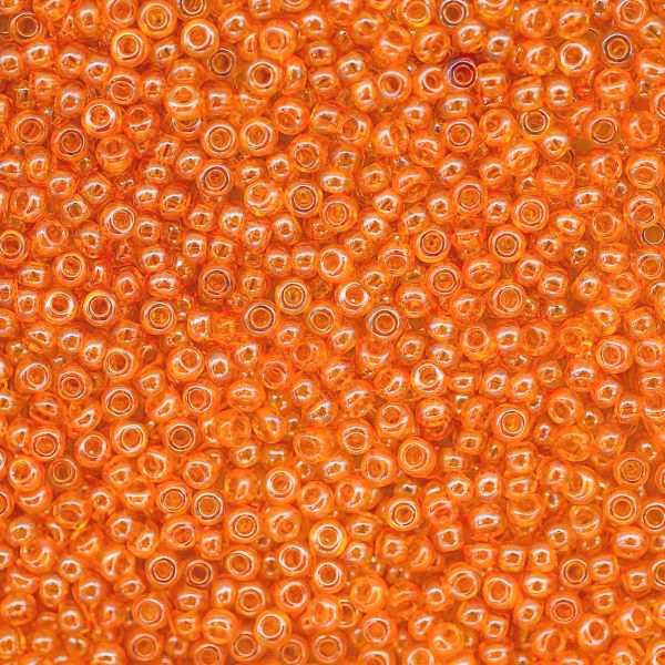 Бисер Preciosa 10/0 (2.3 мм), 500 г, прозрачный с покрытием, круг.отв., (96000) 331-19001-10/0