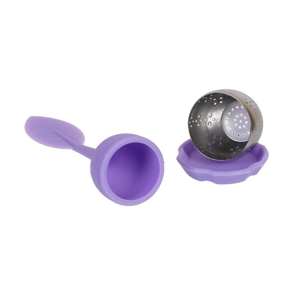 Сито для заваривания чая 4х15 см, 1 шт, №05 сиреневый, S-Chief SHF-0341