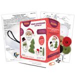 Набор для вязания игрушки Miadolla, Новогодние игрушки, AMG-0124