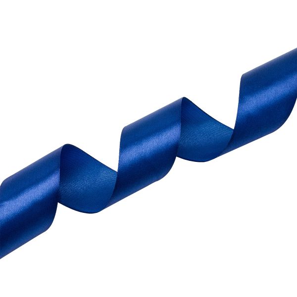 Лента атласная 1-сторонняя 50.0 мм / 22.86±1 метров, 156 т.синий, Globus