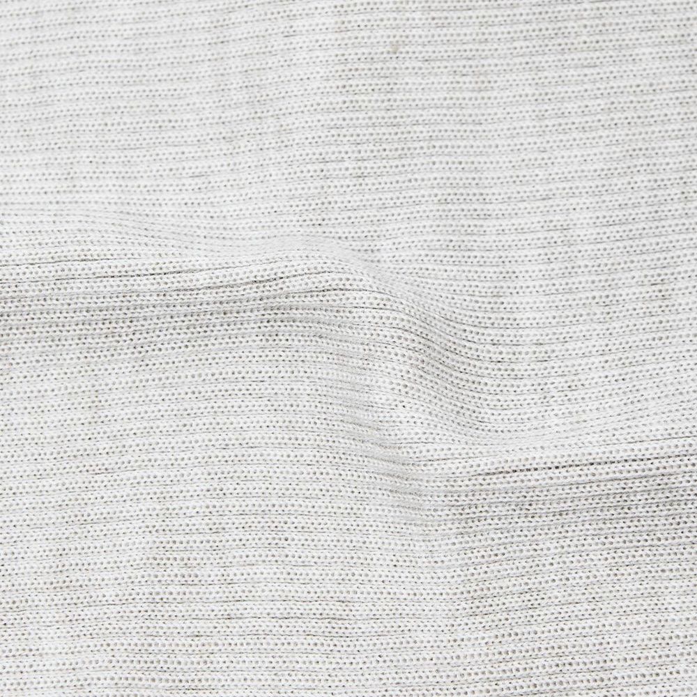 Полотно трикотажное тонкое по кругу (для шапок), 12 кл, 20 см / 2.9 метра, 2 сложения, 848 жемчужный