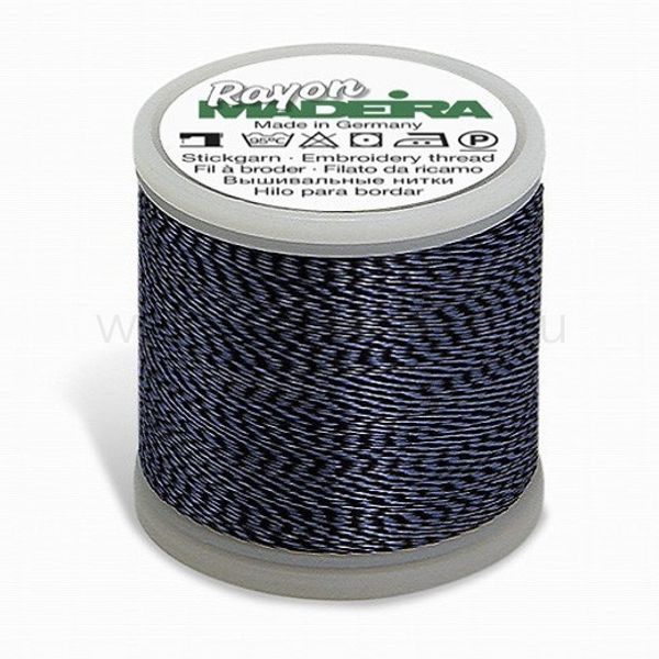 Нитки вышивальные Madeira Rayon №40, 200 м, цв. 2202, 9840, 5 катушек