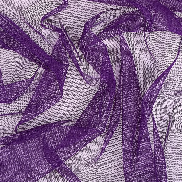 Сетка бельевая эластичная матовая 40 г/м², шир.150 см / 100 метров, TL01 72 фиолетовый /TL.72/