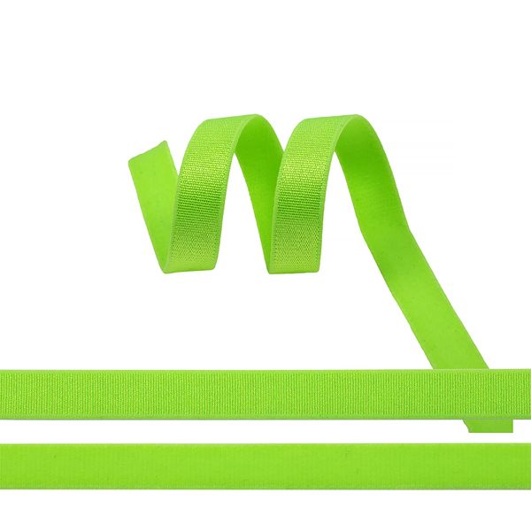 Резинка бельевая (бретелечная) 10.0 мм / 25 метров, арт.RBB05 зеленый лайм A3208
