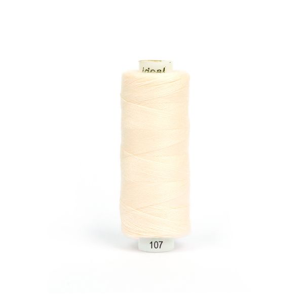 Нитки швейные бытовые Ideal 40/2, 366 м / 10 кат., 107 экрю