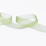 Лента капроновая (органза) 20.0 мм / 22.8±1 метра, 073 т. оливковый, Blitz OR-20