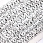 Тесьма отделочная 10 мм / 13.71 метров, TBY 917 цв.серебро