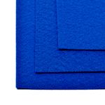 Фетр листовой жесткий 1.0 мм, 20х30 см, 10 шт, цв. 675 синий