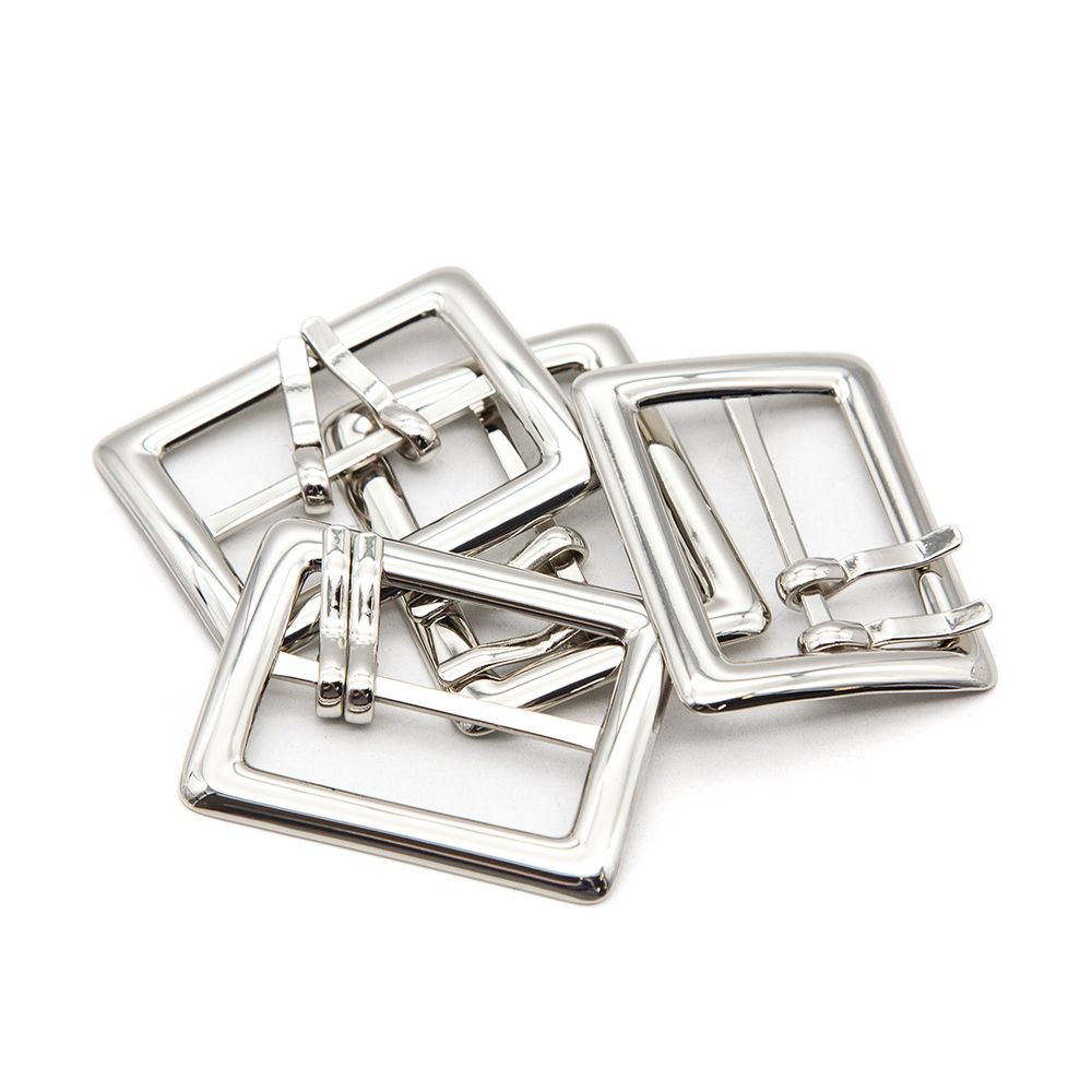 Пряжка 38 мм. никель, 4 шт
