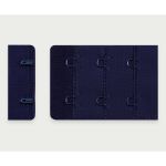 Застежки для бюстгальтера текстильные 2х3, 38 мм, 25 шт, 061 т.синий, Arta