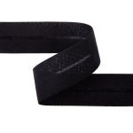 Косая бейка хлопковая 30 мм / 5 шт по 5.4 метра, _черный(080/081), Gamma GK-30C