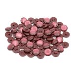 Пуговицы на ножке 32L (20мм), пластик (col.11 бордовый), 72 шт, CR P-45