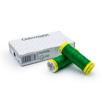 Нитки для трикотажа Gutermann Maraflex, 150м, 396 ярко-зеленый, 5 катушек