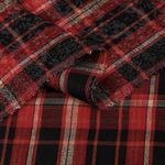 Фланель рубашечная вареная 150 г/м², 150 см / 2 метра, TBY.Fl.T525 красный