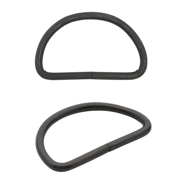 Полукольцо сварное металл внутр. 31 мм (внешн. 36х22 мм, ⌀2.5 мм), 100 шт, оксид, 816B-113