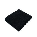 Кружево бельевое эластичное 215 мм / 10 м, черный, S090722