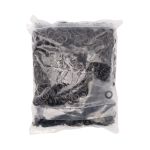 Люверсы металл ⌀_7.3 мм (внутр.), h5.41 мм (внутр.), №5, сталь, черная резина, уп.≈1000 шт, New Star