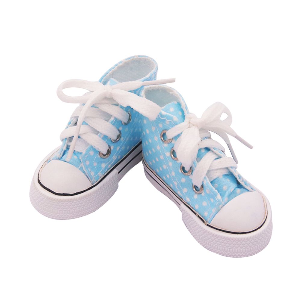 Обувь для кукол Кедики 7.5 см, 01 голубой, HobbyBe KBG-2