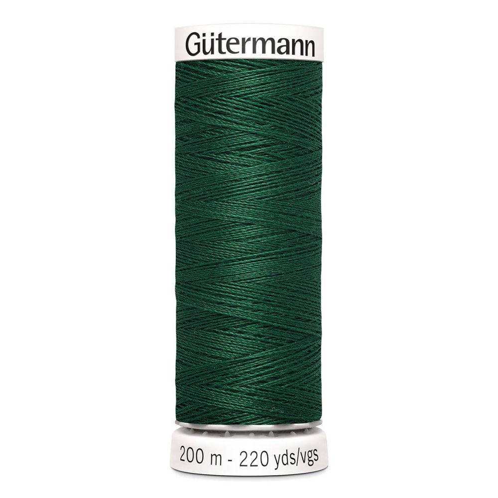 Нитки универсальные Gutermann Sew-all, 200м, 340 зеленый трилистник, 1 катушка