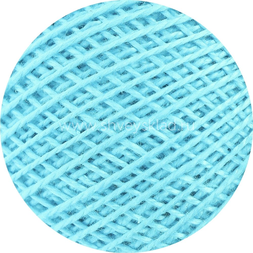 Пряжа ПНК им.Кирова Ирис / уп.20 мот. по 25 г, 150м, 3006 бирюза