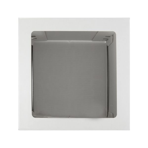 Кондитерская коробка для торта С ОКНОМ, 26.5х26.5х29 см, S-Chief, BFC-046