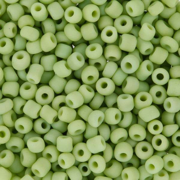 Бисер Zlatka 11/0 (2.1 мм), 100 г (10х10 г), №0044M салатовый, GR