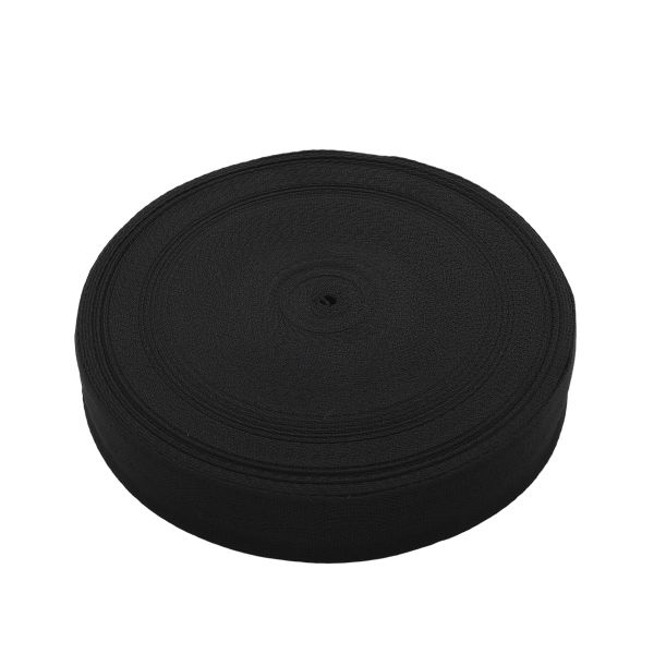 Тесьма (лента) киперная 40 мм / 50 метров, 13 г/м, 100% полиэфир, 13 черный