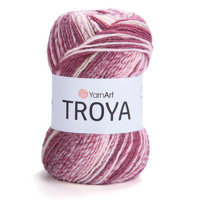Пряжа YarnArt (ЯрнАрт) Troya / уп.5 мот. по 100 г, 250 м, 2105 секционный