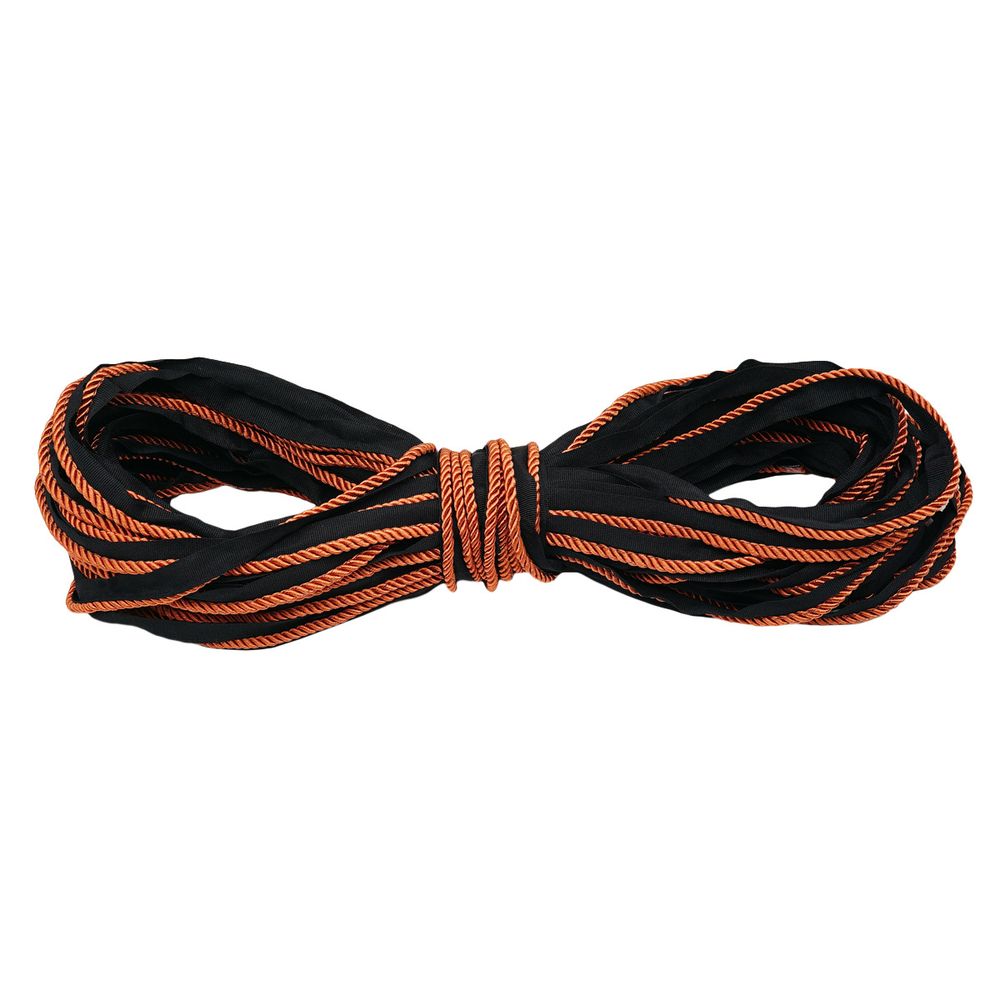 Кант витой 5 мм / 25 метров, черный/107 коричневый, 3AR3294